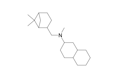 Bicyclo[3.1.1]heptane-2-methanamine, N-(decahydro-2-naphthalenyl)-N,6,6-trimethyl-