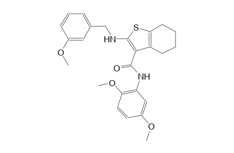 benzo[b]thiophene-3-carboxamide, N-(2,5-dimethoxyphenyl)-4,5,6,7-tetrahydro-2-[[(3-methoxyphenyl)methyl]amino]-