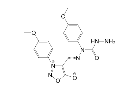 3-(4-Methoxyphenyl)-sydnon-4-ylaldehyde 2-(4-methoxyphenyl)carbazone