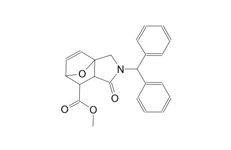methyl 3-benzhydryl-4-oxo-10-oxa-3-azatricyclo[5.2.1.0~1,5~]dec-8-ene-6-carboxylate