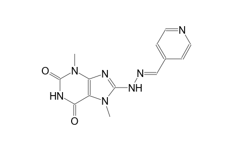 isonicotinaldehyde (3,7-dimethyl-2,6-dioxo-2,3,6,7-tetrahydro-1H-purin-8-yl)hydrazone