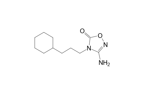 3-Amino-4-(3-cyclohexylpropyl)-1,2,4-oxadiazol-5-one
