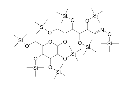 Leucrose oxime, nona-TMS, isomer 1