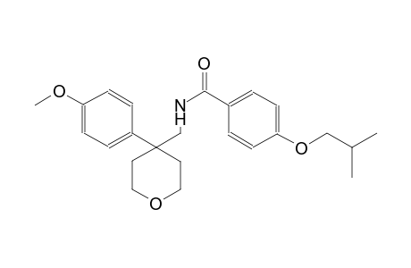 benzamide, 4-(2-methylpropoxy)-N-[[tetrahydro-4-(4-methoxyphenyl)-2H-pyran-4-yl]methyl]-