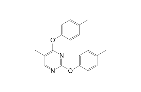 2,4-bis(p-tolyloxy)-5-methylpyrimidine