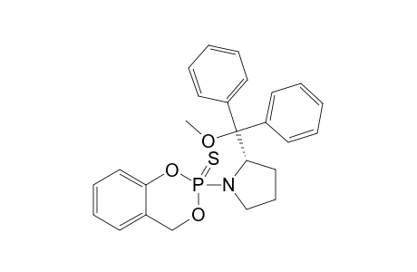 2-[2'-(1''-METHOXY-1'',1''-DIPHENYLMETHYL)-PYRROLIDINE-1'-YL]-4H-1,3,2-BENZODIOXAPHOSPHORIN-2-SULFIDE