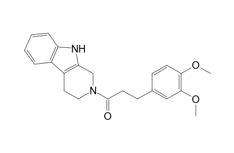 2-[3-(3,4-Dimethoxyphenyl)-propionyl]-1,2,3,4-tetrahydro-beta-carboline