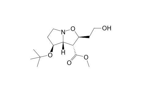 (2S,3R,3aR,4S)-2-(2-hydroxyethyl)-4-[(2-methylpropan-2-yl)oxy]-2,3,3a,4,5,6-hexahydropyrrolo[1,2-b]isoxazole-3-carboxylic acid methyl ester