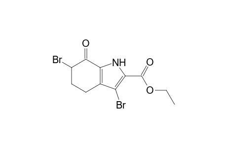 Ethyl 3,6-dibromo-7-oxo-4,5,6,7-tetrahydroindole-2-carboxylate