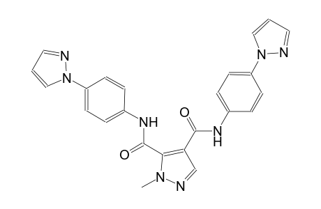 1H-pyrazole-4,5-dicarboxamide, 1-methyl-N~4~,N~5~-bis[4-(1H-pyrazol-1-yl)phenyl]-