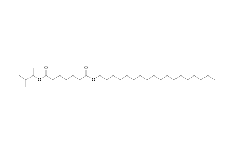 Pimelic acid, 3-methylbut-2-yl octadecyl ester