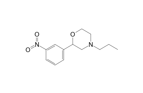 2-(3-nitrophenyl)-4-propyl-morpholine