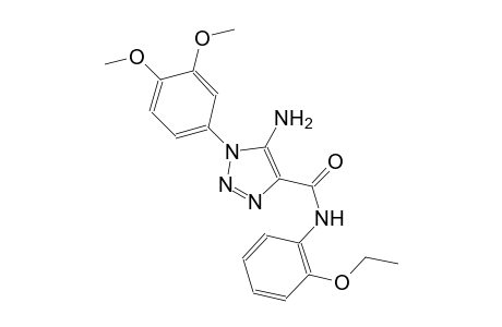 1H-1,2,3-triazole-4-carboxamide, 5-amino-1-(3,4-dimethoxyphenyl)-N-(2-ethoxyphenyl)-
