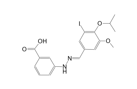 3-[(2E)-2-(3-iodo-4-isopropoxy-5-methoxybenzylidene)hydrazino]benzoic acid