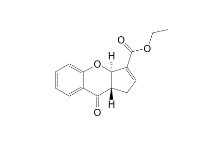 3A,9A-DIHYDRO-1-ETHOXYCARBONYL-1-CYCLOPENTENO-[5,4-B]-BENZOPYRAN-4-ONE