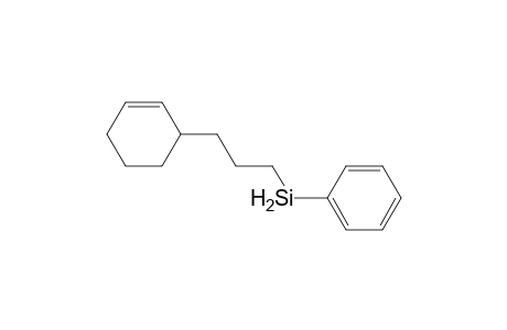 3-[3-(Phenylsilyl)propyl]cyclohexene