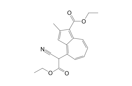 Ethyl 4-(Cyanoethoxycarbonylmethyl)-2-methylazulene-1-carboxylate