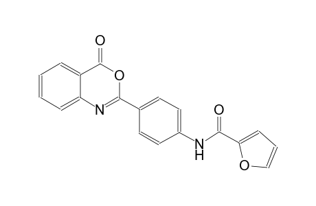N-[4-(4-oxo-4H-3,1-benzoxazin-2-yl)phenyl]-2-furamide