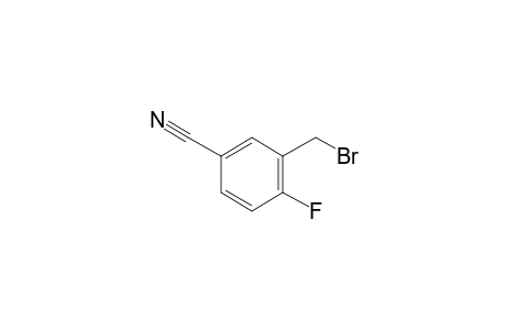 3-(Bromomethyl)-4-fluorobenzonitrile