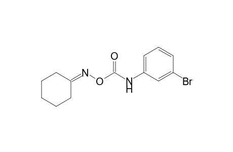 cyclohexanone, O-[(m-bromophenyl)carbamoyl]oxime