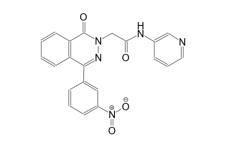 2-(4-(3-nitrophenyl)-1-oxo-2(1H)-phthalazinyl)-N-(3-pyridinyl)acetamide