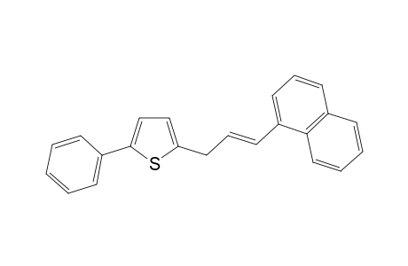 2-Phenyl-5-[(2E)-3-(1-naphthyl)-2-propen-1-yl]-thiophene