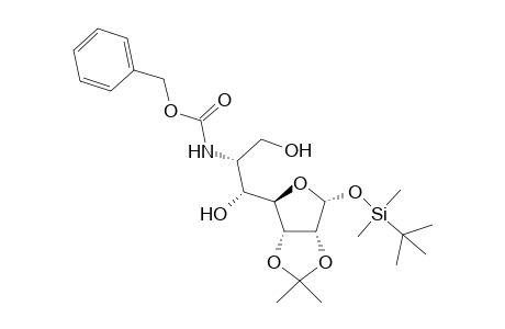 (1R,2S)-2-[(3aS,4R,6R,6aS)-6-(tert-Butyl-dimethyl-silanyloxy)2,2-dimethyl-tetrahydro-furo[3,4-d][1,3]dioxol-4-yl]-2-hydroxy-1-hydroxymethyl-ethyl}-