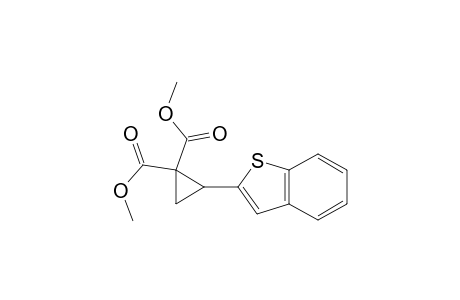 Dimethyl 2-(1-benzothiophen-2-yl)cyclopropane-1,1-dicarboxylate