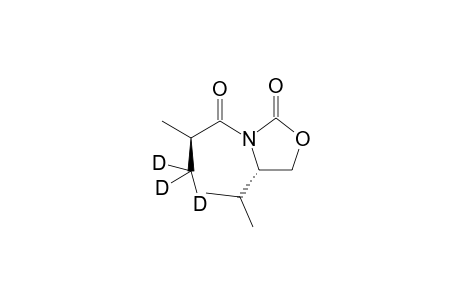 (4S)-4-isopropyl-3-[(2R)-3,3,3-trideuterio-2-methyl-propanoyl]oxazolidin-2-one