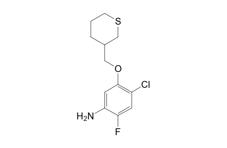 Benzenamine, 4-chloro-2-fluoro-5-[(tetrahydro-2H-thiopyran-3-yl)methoxy]-