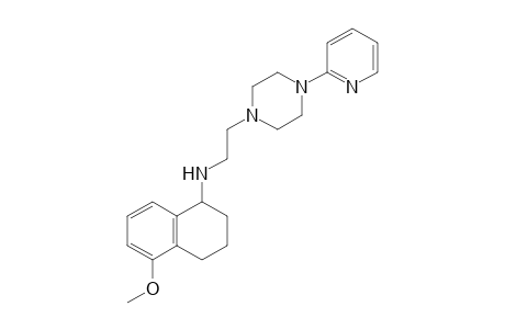 (5-methoxytetralin-1-yl)-[2-[4-(2-pyridyl)piperazino]ethyl]amine