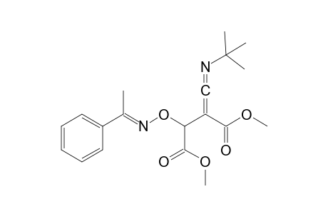 Dimethyl 2-[(tert-Butylamino)methylene]-3-{(E)-[(1-phenylethylidene)amino]oxy}succinate