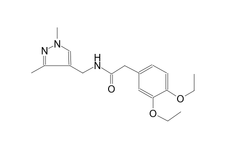 2-(3,4-Diethoxy-phenyl)-N-(1,3-dimethyl-1H-pyrazol-4-ylmethyl)-acetamide