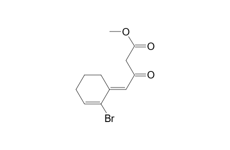 (4E)-4-(2-bromo-1-cyclohex-2-enylidene)-3-oxobutanoic acid methyl ester