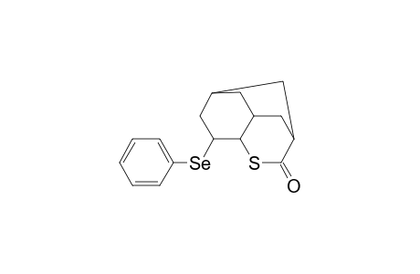 5-Phenylseleno-3-thiatricyclo[5.3.1.0(4,9)]undecan-2-one