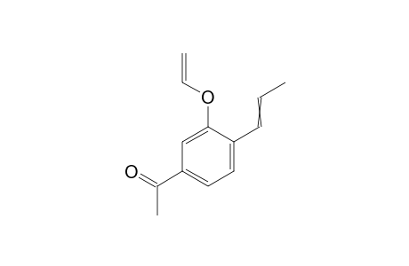 1-(4-Propenyl-3-vinyloxyphenyl)-ethanone