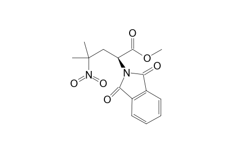 Methyl 4-methyl-4-nitro-2-phthalomidopentanoate