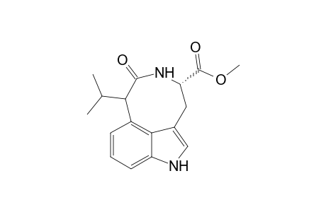 (7S)-Methyl 1,3,4,5,6,7-hexahydro-7-isopropyl-6-oxopyrrolo[4,3,2-fg][3]benzazocine-4-carboxylate