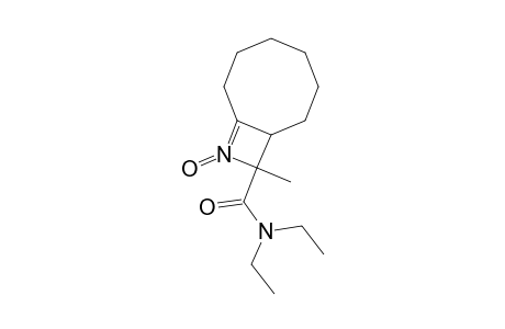 N,N-Diethyl-10-methyl-9-azabicyclo-[6.2.0]-dec-8-ene-10-carboxamide-9-oxide