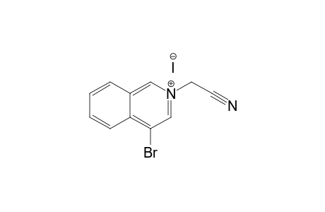 4-Bromo-2-(cyanomethyl)isoquinolinium iodide