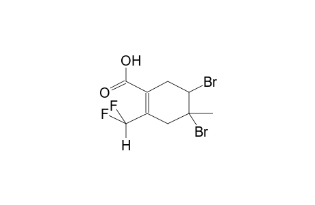 1-CARBOXY-2-DIFLUOROMETHYL-4-METHYL-4,5-DIBROMO-1-CYCLOHEXENE
