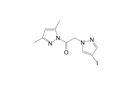 1-(3,5-dimethyl-1-pyrazolyl)-2-(4-iodo-1-pyrazolyl)ethanone