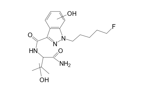 5-F-AB-PINACA-M (di-HO-) MS2