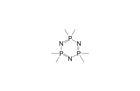 2,2,4,4,6,6-hexamethyl-1,3,5-triaza-2$l^{5},4$l^{5},6$l^{5}-triphosphacyclohexa-1,3,5-triene