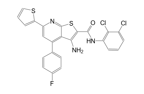 3-amino-N-(2,3-dichlorophenyl)-4-(4-fluorophenyl)-6-(2-thienyl)thieno[2,3-b]pyridine-2-carboxamide