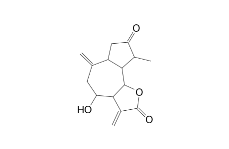Azuleno[4,5-b]furan-2,8(3H,4H)-dione, octahydro-4-hydroxy-9-methyl-3,6-bis(methylene)-, [3aR-(3a.alpha.,4.alpha.,6a.alpha.,9.alpha.,9a.alpha.,9b.beta.)]-