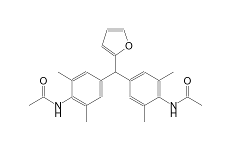 acetamide, N-[4-[[4-(acetylamino)-3,5-dimethylphenyl]-2-furanylmethyl]-2,6-dimethylphenyl]-