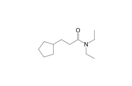 3-Cyclopentyl-N,N-diethylpropanamide