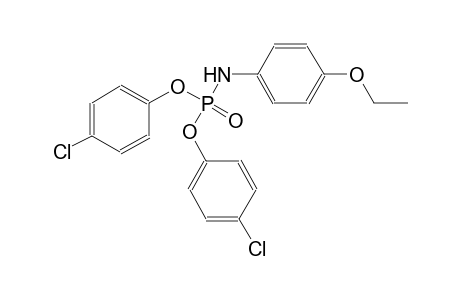bis(4-chlorophenyl) 4-ethoxyphenylamidophosphate