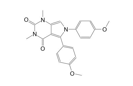 5,6-bis(4-methoxyphenyl)-1,3-dimethyl-1H-pyrrolo[3,4-d]pyrimidine-2,4(3H,6H)-dione